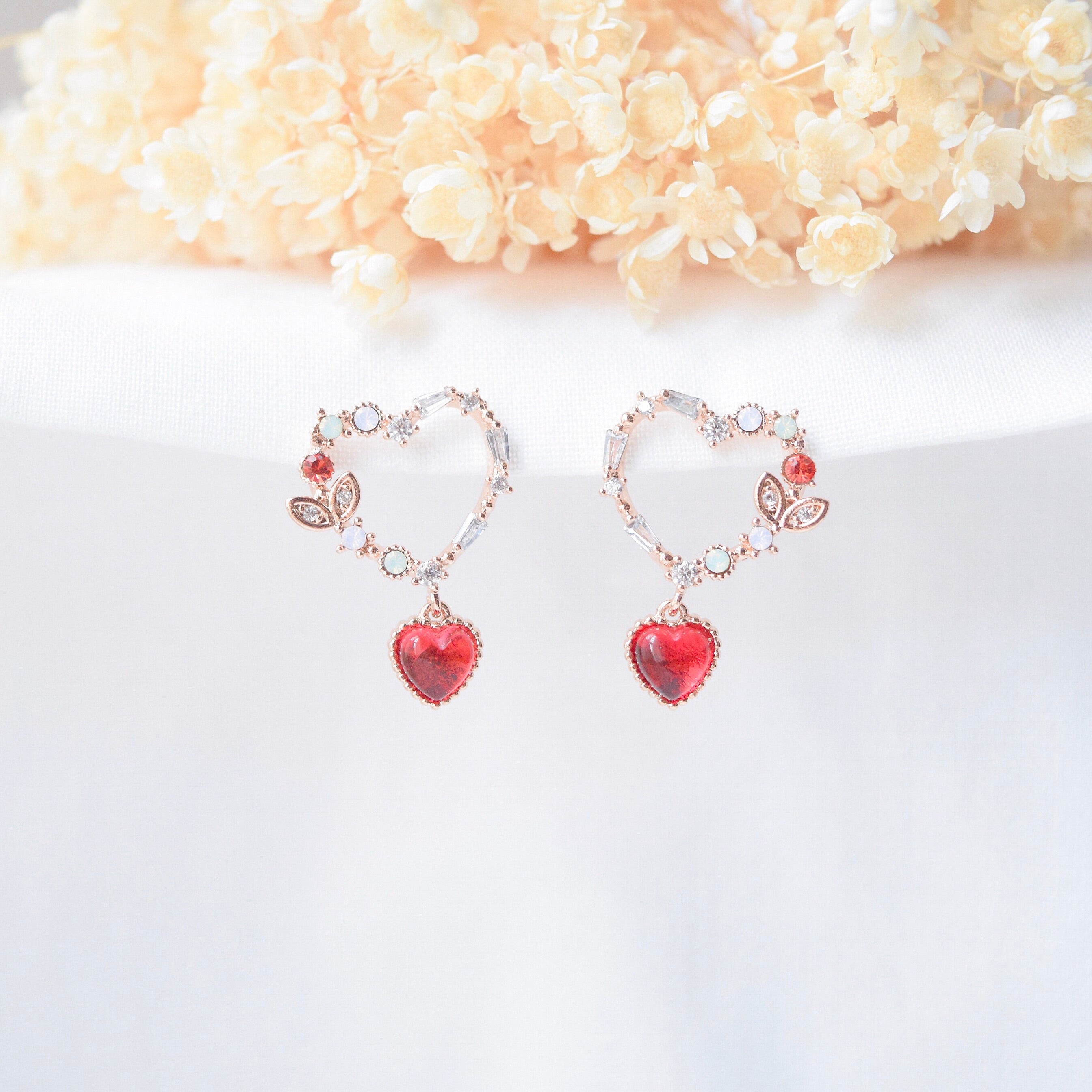 Made in Korea Earrings Korean Anting Cubic Zirconia Bride Bridal Dinner 925 Sterling Silver Accessory Fashion Fancy Stylish Costume Jewellery Online Malaysia Shopping Trendy Accessories Daily Wear Jewelry Dainty Minimalist Delicate Clip On Earrings No Piercing Special Perfect Gift From Heart For Your Loved One
