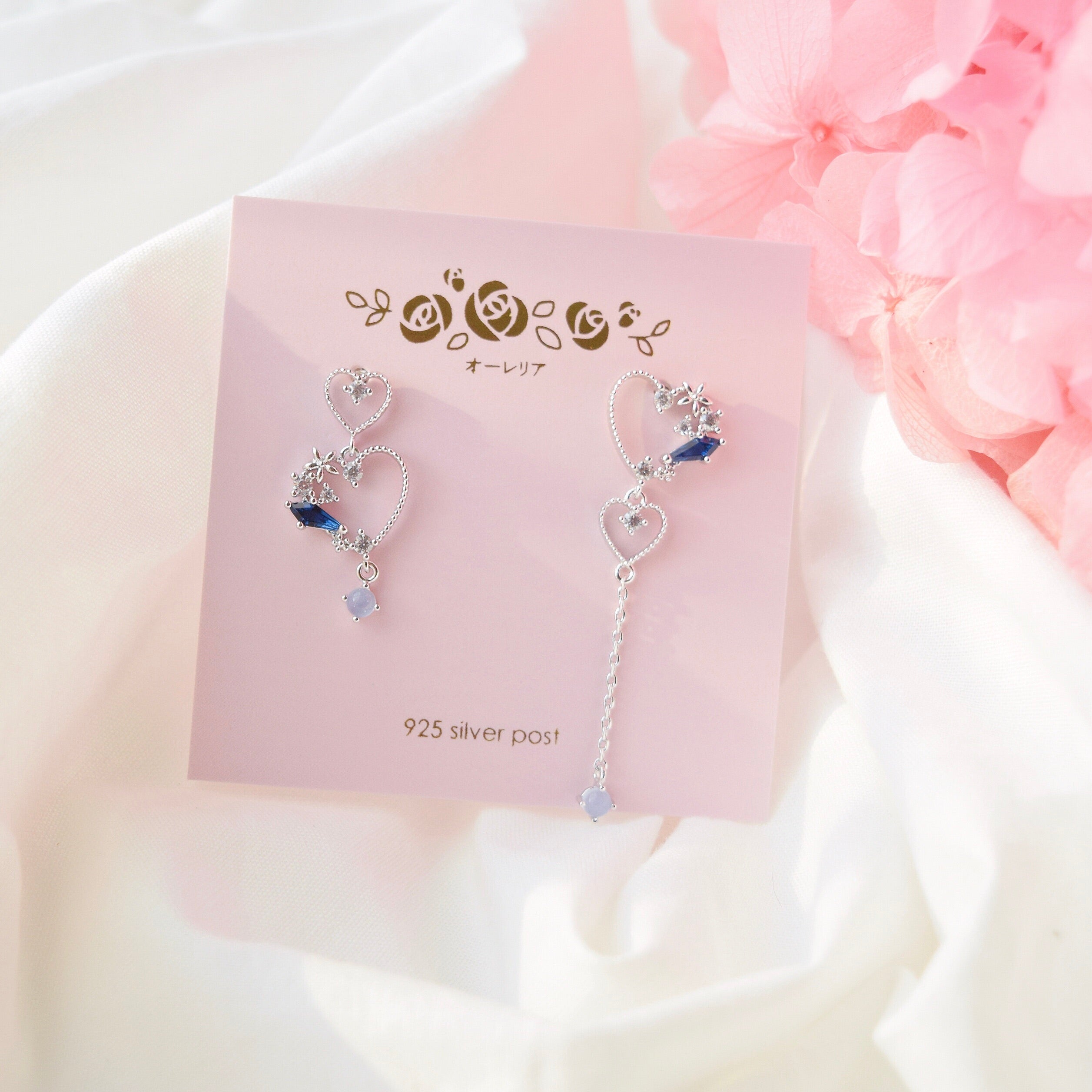 Korea Made Earrings Korean Jewellery Jewelry Local Brand in Malaysia Cubic Zirconia Dainty Delicate Minimalist Jewellery Jewelry Bridal Bride Clip On Earrings 925 Sterling Silver 
