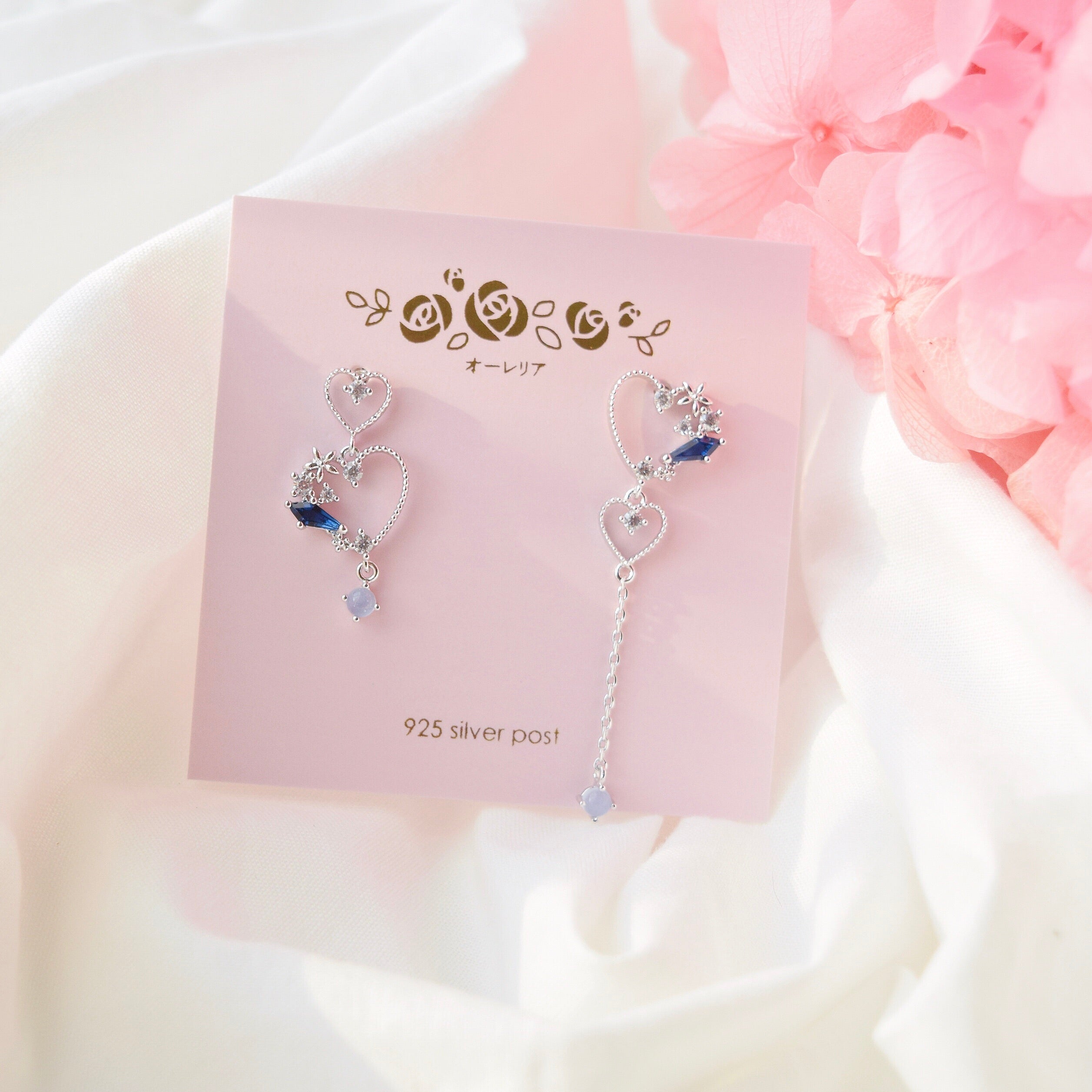 Korea Made Earrings Korean Jewellery Jewelry Local Brand in Malaysia Cubic Zirconia Dainty Delicate Minimalist Jewellery Jewelry Bridal Bride Clip On Earrings 925 Sterling Silver 