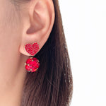 Rose Gold Made in Korea Earrings Korean Anting Cubic Zirconia Jewellery Malaysia Instagram 925 Sterling Silver hypoallergenic Instagram gift shops Jewellery Online Malaysia Shopping No Piercing Perfect Gift special gift Loved One Online jewellery Malaysia Gift for her Rose Gold Korea Made Earrings Korean Jewellery Jewelry Cubic Zirconia Dainty Delicate Minimalist Jewellery Jewelry Bride Clip On Earrings Silver Gift Set present gift for her gift ideas daily wear earrings spring earrings birthday gift