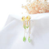 Made in Japan Earrings Japanese Style Anting Bride Bridal Dinner 925 Sterling Silver Accessory Fashion Fancy Stylish Costume Jewellery Online Malaysia Shopping Trendy Accessories Daily Wear Jewelry Dainty Minimalist Delicate Clip On Earrings No Piercing Special Perfect Gift From Heart For Your Loved One Chinese New Year Gong Xi Fa Cai 転写ビーズイヤリングピース手作りハンドメードアクセサリー  Sakura uv Resin Handmade In Malaysia uvレジン　さくら　桜  ひまわり ヒマワリ　向日葵