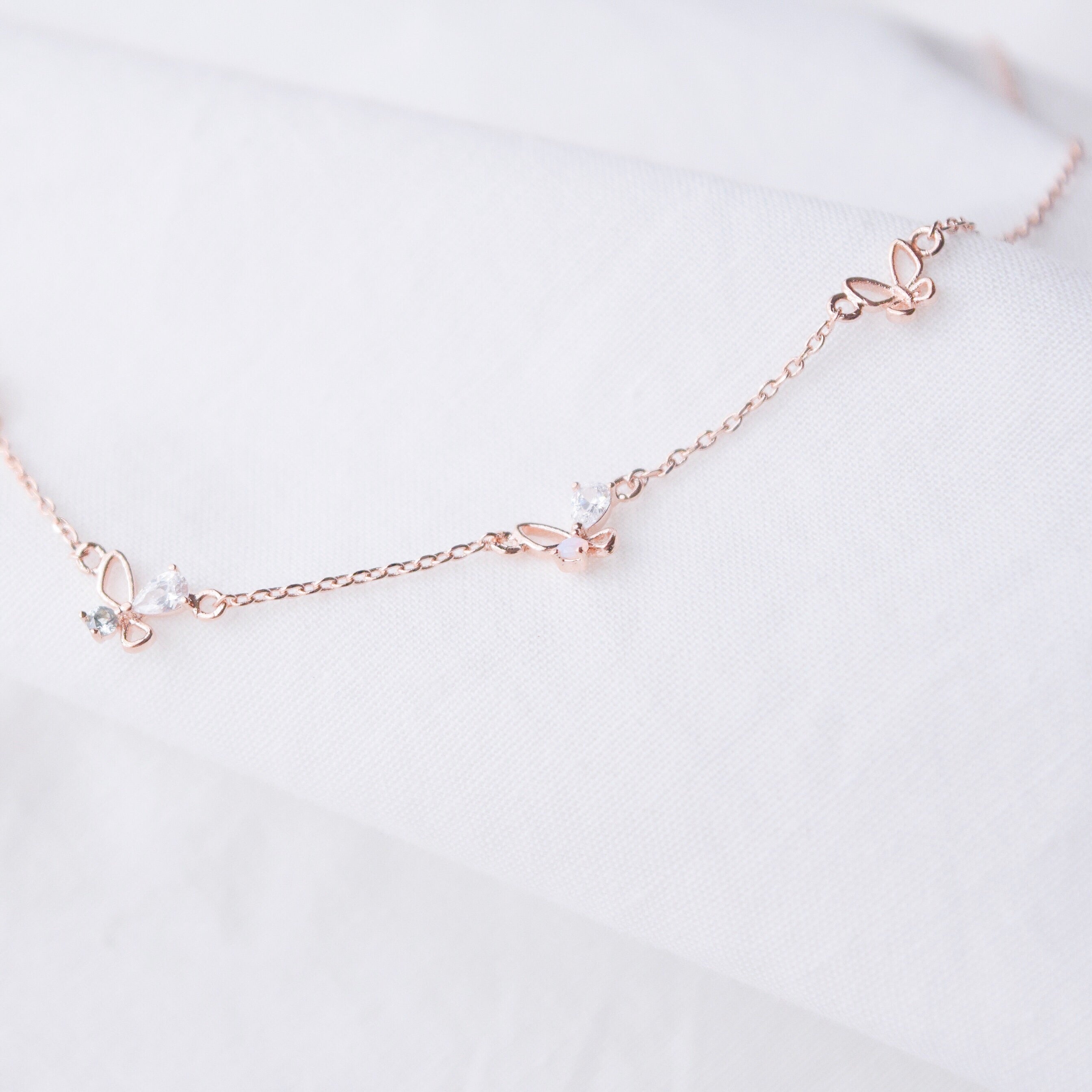Made in Korea Necklace Korean Rantai Leher Cubic Zirconia Bride Bridal Dinner Rhodium Plated Accessory Fashion Fancy Stylish Jewellery Online Malaysia Shopping Trendy Accessories Daily Wear Jewelry Dainty Minimalist Delicate Special Perfect Gift From Heart For Your Loved One