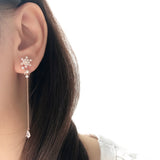 Rose Gold Made in Korea Earrings Korean Anting Cubic Zirconia Bride Bridal Dinner 925 Sterling Silver Fashion Costume Jewellery Online Malaysia Shopping Trendy No Piercing Special Perfect Gift For Your Loved One Accessory Gift for her Rose Gold Korea Made Earrings Korean Jewellery Jewelry Local Brand in Malaysia Cubic Zirconia Dainty Delicate Minimalist Jewellery Jewelry Bride Clip On Earrings Silver Christmas Gift Set Xmas Silver snowman present gift for her gift ideas snowflake music box dangle dangling