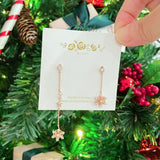 Rose Gold Made in Korea Earrings Korean Anting Cubic Zirconia Bride Bridal Dinner 925 Sterling Silver Fashion Costume Jewellery Online Malaysia Shopping Trendy No Piercing Special Perfect Gift For Your Loved One Accessory Gift for her Rose Gold Korea Made Earrings Korean Jewellery Jewelry Local Brand in Malaysia Cubic Zirconia Dainty Delicate Minimalist Jewellery Jewelry Bride Clip On Earrings Silver Christmas Gift Set Xmas Silver snowman present gift for her gift ideas snowflake music box dangle dangling