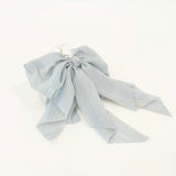 Ribbon hair clip Ribbon hair claw Bow Claw clip Hair accessory Korean hair accessory Jewelry Dainty Minimalist malaysia jewellery Made in Korea online gift shop Aurelia Atelier made in korea jewelry fashion jewellery malaysia earrings online shop malaysia korean style hair accessory malaysia jewellery jewelry Ribbon hair tie Hairband Hair ribbon scarf Headband Scrunchies Chiffon hair bow Chiffon hair claw clip Hypoallergenic 韩国ins蝴蝶吊坠发夹 INS 风 首饰 发饰 发夹专卖店 韩国发饰 韩国饰品 韩国耳环 rambut jepit Jepit rambut korea