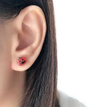 Handmade in Malaysia Earrings Anting Stainless Steel Accessory Fashion Fancy Stylish Costume Jewellery Online Malaysia Shopping Trendy Accessories Daily Wear Jewelry Dainty Minimalist Delicate Clip On Earrings No Piercing Perfect Gift From Heart For Your Loved One Party Wear Happy Halloween