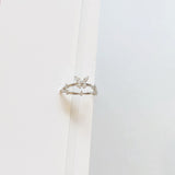 Sparkling Plum Blossom Earrings