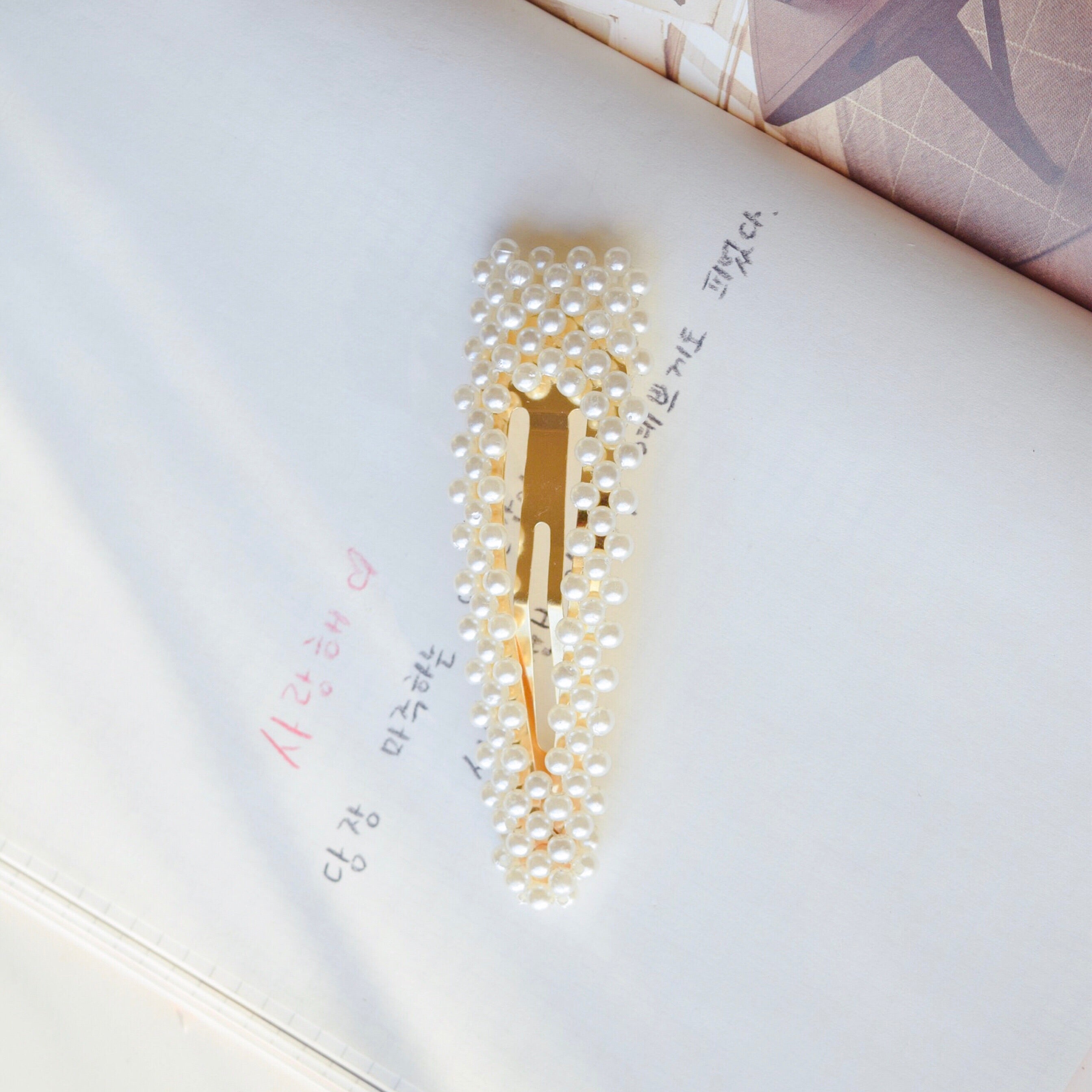 Hair Pin Hairclip Hair Clip Hair Barrette Local Brand in Malaysia Pearl Hair Clip