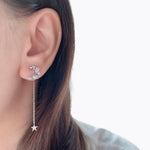 Rose Gold Made in Korea Earrings Korean Anting Cubic Zirconia Jewellery Malaysia Instagram 925 Sterling Silver hypoallergenic Instagram gift shops Jewellery Online Malaysia Shopping No Piercing Perfect Gift special gift Loved One Online jewellery Malaysia Gift for her Rose Gold Korea Made Earrings Korean Jewellery Jewelry Cubic Zirconia Dainty Delicate Minimalist Jewellery Jewelry Bride Clip On Earrings Silver Gift Set present gift for her gift ideas daily wear earrings spring earrings birthday gift