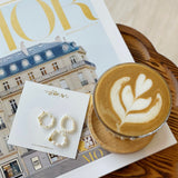 Rose Gold Made in Korea Earrings Korean Anting Cubic Zirconia Jewellery Malaysia Instagram 925 Sterling Silver hypoallergenic Instagram gift shops Jewellery Online Malaysia Shopping No Piercing Perfect Gift special gift Loved One Online jewellery Malaysia Gift for her Rose Gold Korea Made Earrings Korean Jewellery Jewelry Local Brand in Malaysia Cubic Zirconia Dainty Delicate Minimalist Jewellery Jewelry Bride ring cincin Silver Gift Set present gift for her gift ideas fresh water pearl pearl ring