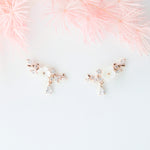 Made in Korea Earrings Korean Anting Cubic Zirconia Bride Bridal Dinner 925 Sterling Silver Fashion Costume Jewellery Online Malaysia Shopping Trendy No Piercing Special Perfect Gift From Heart For Your Loved One Accessory Gift for her Rose Gold Korea Made Earrings Korean Jewellery Jewelry Local Brand in Malaysia Cubic Zirconia Dainty Delicate Minimalist Jewellery Jewelry Bride Clip On Earrings Silver Christmas Gift Set Xmas Silver snowman wreath candy cane present gift for her gift ideas 2 way earrings