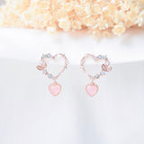 Made in Korea Earrings Korean Anting Cubic Zirconia Bride Bridal Dinner 925 Sterling Silver Accessory Fashion Fancy Stylish Costume Jewellery Online Malaysia Shopping Trendy Accessories Daily Wear Jewelry Dainty Minimalist Delicate Clip On Earrings No Piercing Special Perfect Gift From Heart For Your Loved One