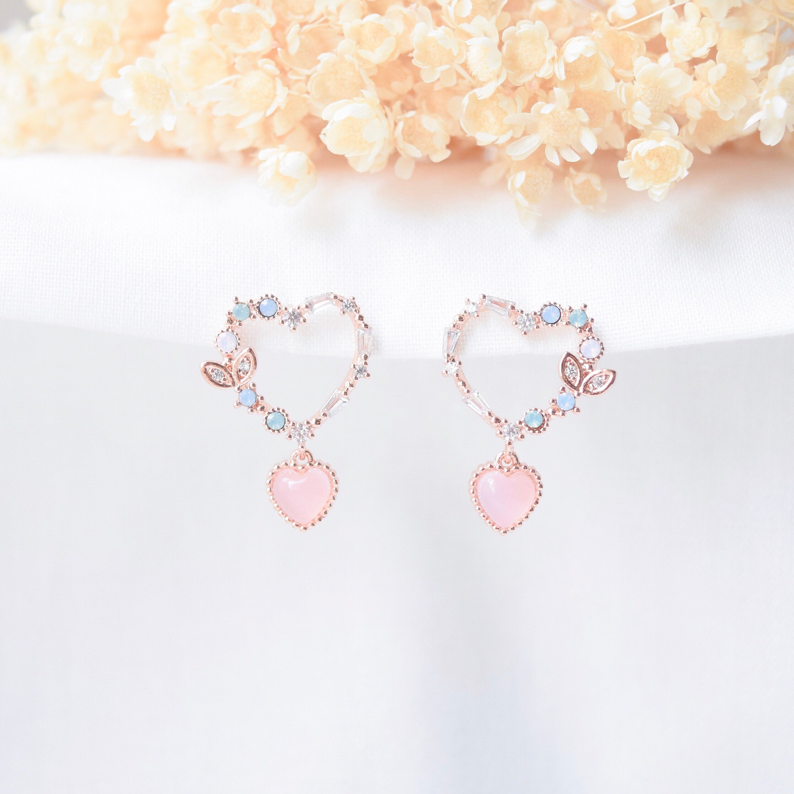 Made in Korea Earrings Korean Anting Cubic Zirconia Bride Bridal Dinner 925 Sterling Silver Accessory Fashion Fancy Stylish Costume Jewellery Online Malaysia Shopping Trendy Accessories Daily Wear Jewelry Dainty Minimalist Delicate Clip On Earrings No Piercing Special Perfect Gift From Heart For Your Loved One