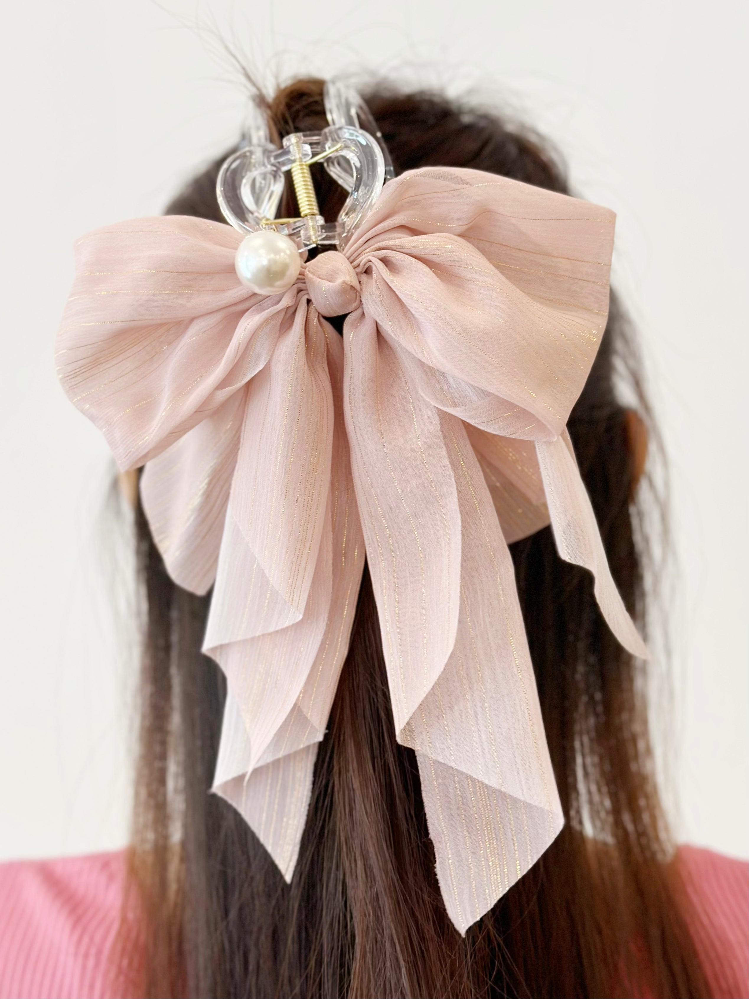 Ribbon hair clip Ribbon hair claw Bow Claw clip Hair accessory Korean hair accessory Jewelry Dainty Minimalist malaysia jewellery Made in Korea online gift shop Aurelia Atelier made in korea jewelry fashion jewellery malaysia earrings online shop malaysia korean style hair accessory malaysia jewellery jewelry Ribbon hair tie Hairband Hair ribbon scarf Headband Scrunchies Chiffon hair bow Chiffon hair claw clip Hypoallergenic 韩国ins蝴蝶吊坠发夹 INS 风 首饰 发饰 发夹专卖店 韩国发饰 韩国饰品 韩国耳环 rambut jepit Jepit rambut korea