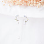 Made in Korea Earrings Korean Anting Cubic Zirconia Bride Bridal Dinner 925 Sterling Silver Accessory Fashion Fancy Stylish Costume Jewellery Online Malaysia Shopping Trendy Accessories Daily Wear Jewelry Dainty Minimalist Delicate Clip On Earrings No Piercing Special Perfect Gift From Heart For Your Loved One