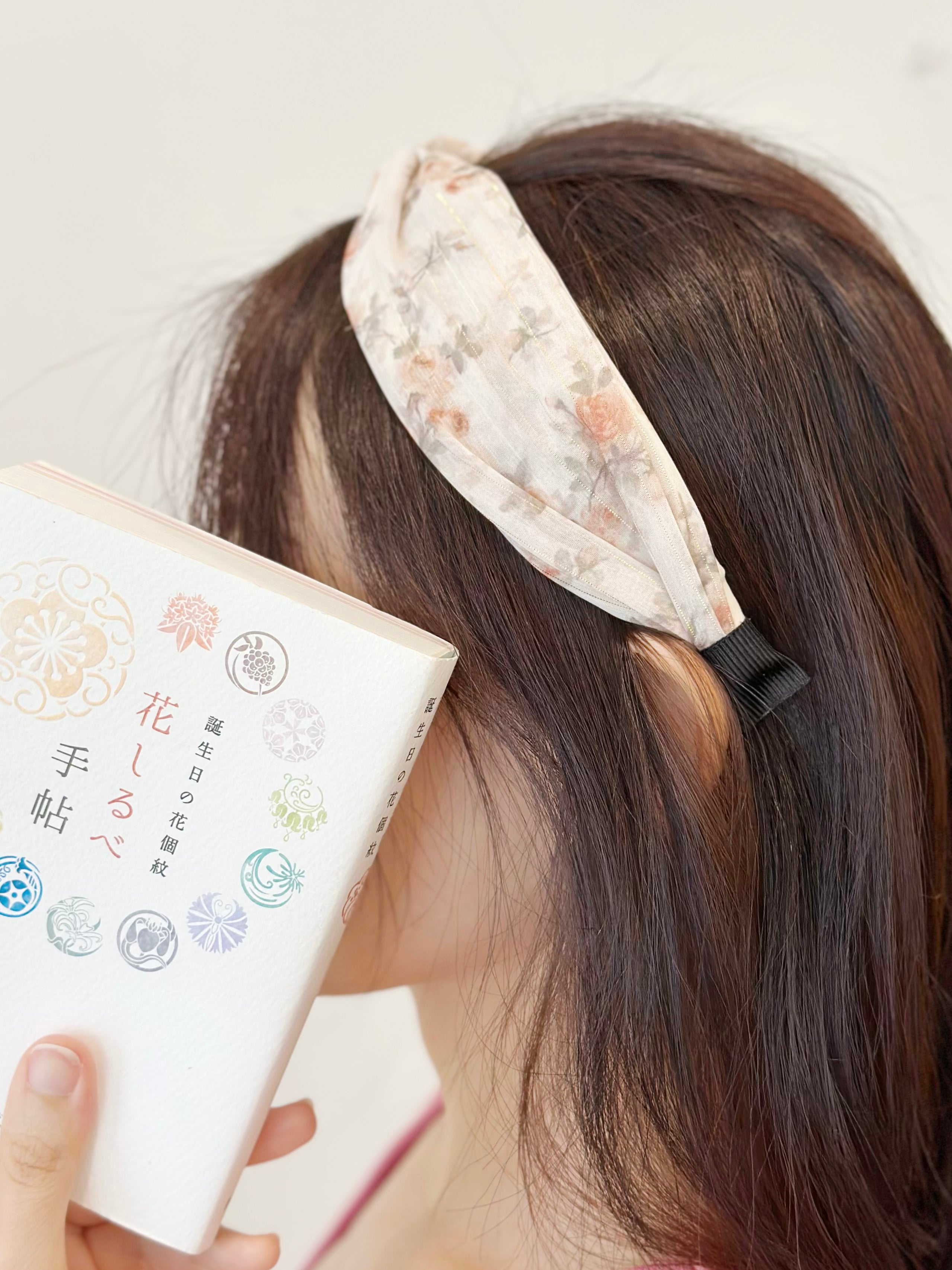 Vintage Rose Hair Band Made in Korea Dainty Jewellery