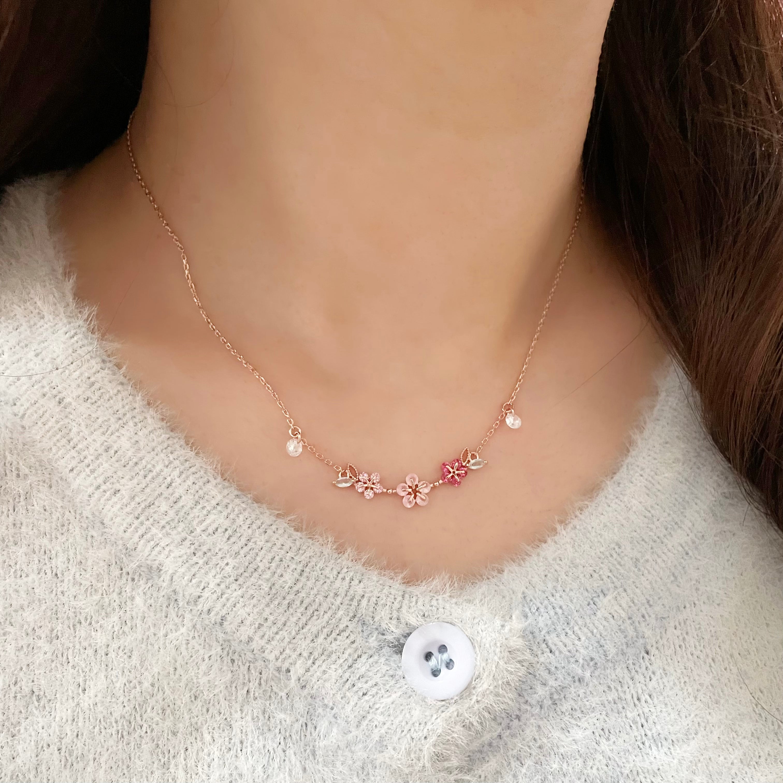 Blossom Love | Made in Korea | Dainty Jewellery – Aurelia Atelier