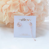 Made in Korea Earrings Necklace Bracelet Korean Anting Rantai Gelang Tangan Cubic Zirconia Bride Bridal Dinner 925 Sterling Silver Accessory Fashion Fancy Stylish Costume Jewellery Online Malaysia Shopping Trendy Accessories Daily Wear Jewelry Dainty Minimalist Delicate Clip On Earrings No Piercing Special Perfect Gift From Heart For Your Loved One Happy Valentines Day Petite Floral Box gift for her bracelet, surprise gift, birthday gift, gift set, premium gift, online gift shop, bridesmaid gift,