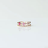 korean fashion rings korean promise ring Rose Gold Ring Korea Made Earrings Cubic Zirconia Stone 925 Silver Daily Wear Stylish Cincin Adjustable Jewellery Perfect Surprise Gift For Your Loved One ring korean ring cincin floral ring silver rings swarovski ring promise rings korean style rings korean diamond ring gift for her bestfriend ring bestie ring silver ring diamond ring swarovski made in korea korea accessory wedding ring pandora ring