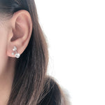 Rose Gold Made in Korea Earrings Korean Anting Cubic Zirconia Bride Bridal Dinner 925 Sterling Silver Fashion Costume Jewellery Online Malaysia Shopping Trendy No Piercing Special Perfect Gift From Heart For Your Loved One Accessory Gift for her Rose Gold Korea Made Earrings Korean Jewellery Jewelry Local Brand in Malaysia Cubic Zirconia Dainty Delicate Minimalist Jewellery Jewelry Bride Clip On Earrings Silver Christmas Gift Set Xmas Silver present gift for her gift ideas cny chinese new year