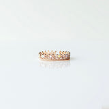 korean fashion rings korean promise ring Rose Gold Ring Korea Made Earrings Cubic Zirconia Stone 925 Silver Daily Wear Stylish Cincin Adjustable Jewellery Perfect Surprise Gift For Your Loved One ring korean ring cincin floral ring silver rings swarovski ring promise rings korean style rings korean diamond ring gift for her bestfriend ring bestie ring silver ring diamond ring swarovski made in korea korea accessory wedding ring pandora ring