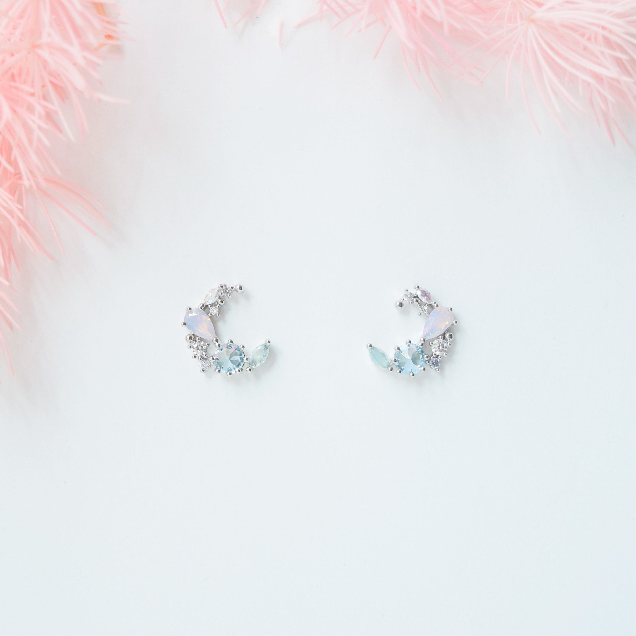 Rose Gold Made in Korea Earrings Korean Anting Cubic Zirconia Jewellery Malaysia Instagram 925 Sterling Silver hypoallergenic Instagram gift shops Jewellery Online Malaysia Shopping No Piercing Perfect Gift special gift Loved One Online jewellery Malaysia Gift for her Rose Gold Korea Made Earrings Korean Jewellery Jewelry Cubic Zirconia Dainty Delicate Minimalist Jewellery Jewelry Bride Clip On Earrings Silver Gift Set present gift for her gift ideas daily wear earrings spring earrings birthday gift