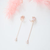 Rose Gold Made in Korea Earrings Korean Anting Cubic Zirconia Jewellery Malaysia Instagram 925 Sterling Silver hypoallergenic Instagram gift shops Jewellery Online Malaysia Shopping No Piercing Perfect Gift special gift Loved One Online jewellery Malaysia Gift for her Rose Gold Korea Made Earrings Korean Jewellery Jewelry Cubic Zirconia Dainty Delicate Minimalist Jewellery Jewelry Bride Clip On Earrings Silver Gift Set present gift for her gift ideas daily wear earrings spring earrings birthday gift