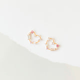 Rose Gold Summer Love Earrings