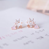 Made in Korea Earrings Korean Anting Cubic Zirconia Bride Bridal Dinner 925 Sterling Silver Accessory Fashion Fancy Stylish Jewellery Online Malaysia Shopping Trendy Accessories Daily Wear Jewelry Dainty Minimalist Delicate Clip On Earrings No Piercing Special Perfect Gift From Heart For Your Loved One