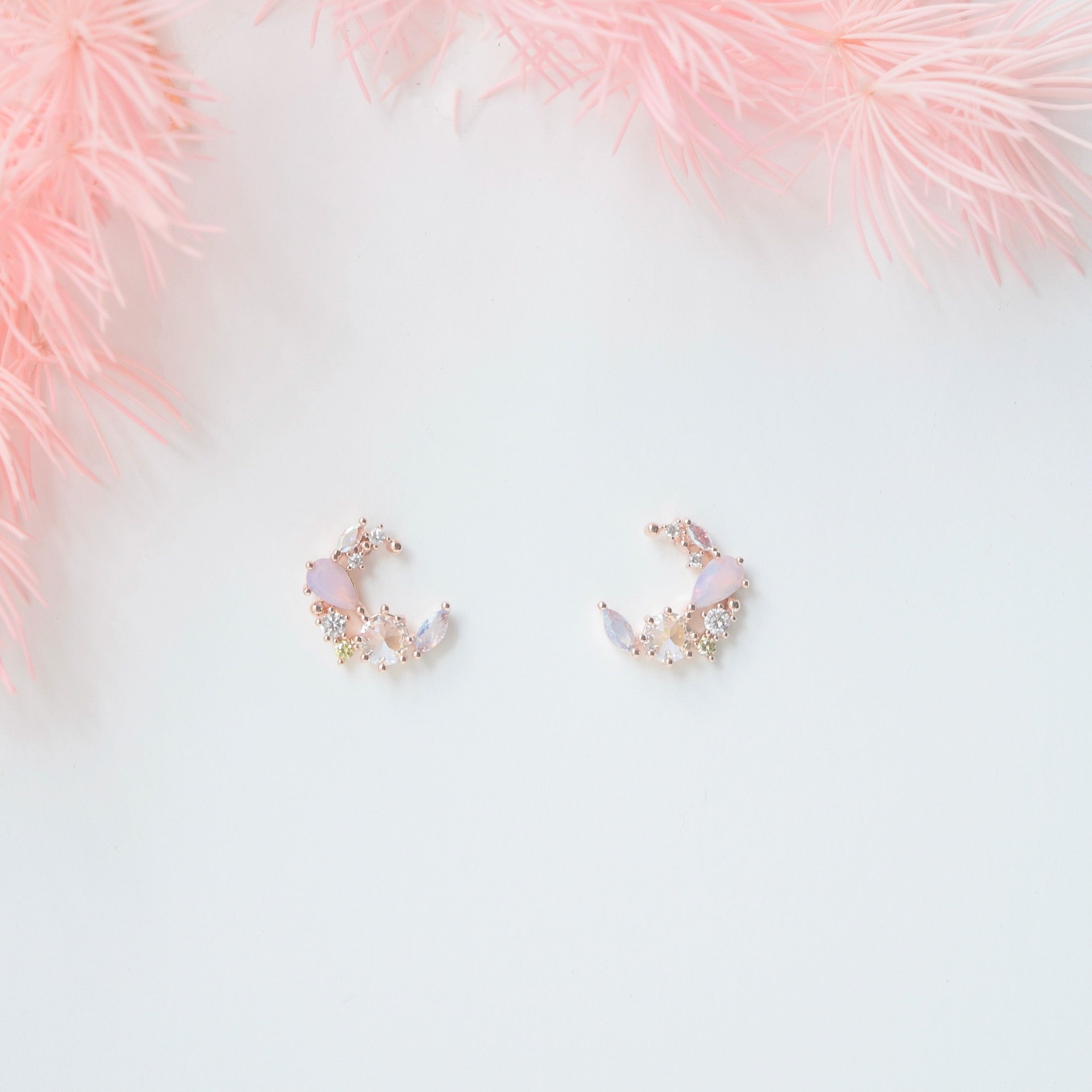 Rose Gold Made in Korea Earrings Korean Anting Cubic Zirconia Jewellery Malaysia Instagram 925 Sterling Silver hypoallergenic Instagram gift shops Jewellery Online Malaysia Shopping No Piercing Perfect Gift special gift Loved One Online jewellery Malaysia Gift for her Rose Gold Korea Made Earrings Korean Jewellery Jewelry Cubic Zirconia Dainty Delicate Minimalist Jewellery Jewelry Bride Clip On Earrings Silver Gift Set present gift for her gift ideas daily wear earrings spring earrings birthday gift