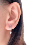 Made in Korea Earrings Korean Anting Cubic Zirconia Bride Bridal Dinner 925 Sterling Silver Fashion Costume Jewellery Online Malaysia Shopping Trendy No Piercing Special Perfect Gift From Heart For Your Loved One Accessory Gift for her Rose Gold Korea Made Earrings Korean Jewellery Jewelry Local Brand in Malaysia Cubic Zirconia Dainty Delicate Minimalist Jewellery Jewelry Bride Clip On Earrings Silver Christmas Gift Set Xmas Silver snowman wreath candy cane present gift for her gift ideas