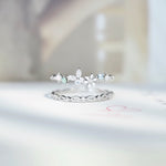 Silver Ring Korea Made Earrings Cubic Zirconia Stone 925 Silver Daily Wear Fashion Cincin Jewellery Stylish Adjustable Unique Gift