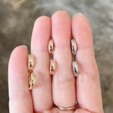 Bold Huggie Hoop Earrings