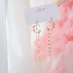 Rose Gold Made in Korea Earrings Korean Anting Cubic Zirconia Bride Bridal Dinner 925 Sterling Silver Fashion Costume Jewellery Online Malaysia Shopping Trendy No Piercing Special Perfect Gift From Heart For Your Loved One Accessory Gift for her Rose Gold Korea Made Earrings Korean Jewellery Jewelry Local Brand in Malaysia Cubic Zirconia Dainty Delicate Minimalist Jewellery Jewelry Bride Clip On Earrings  Silver Christmas Gift Set Xmas Silver snowman wreath candy cane present gift for her gift ideas