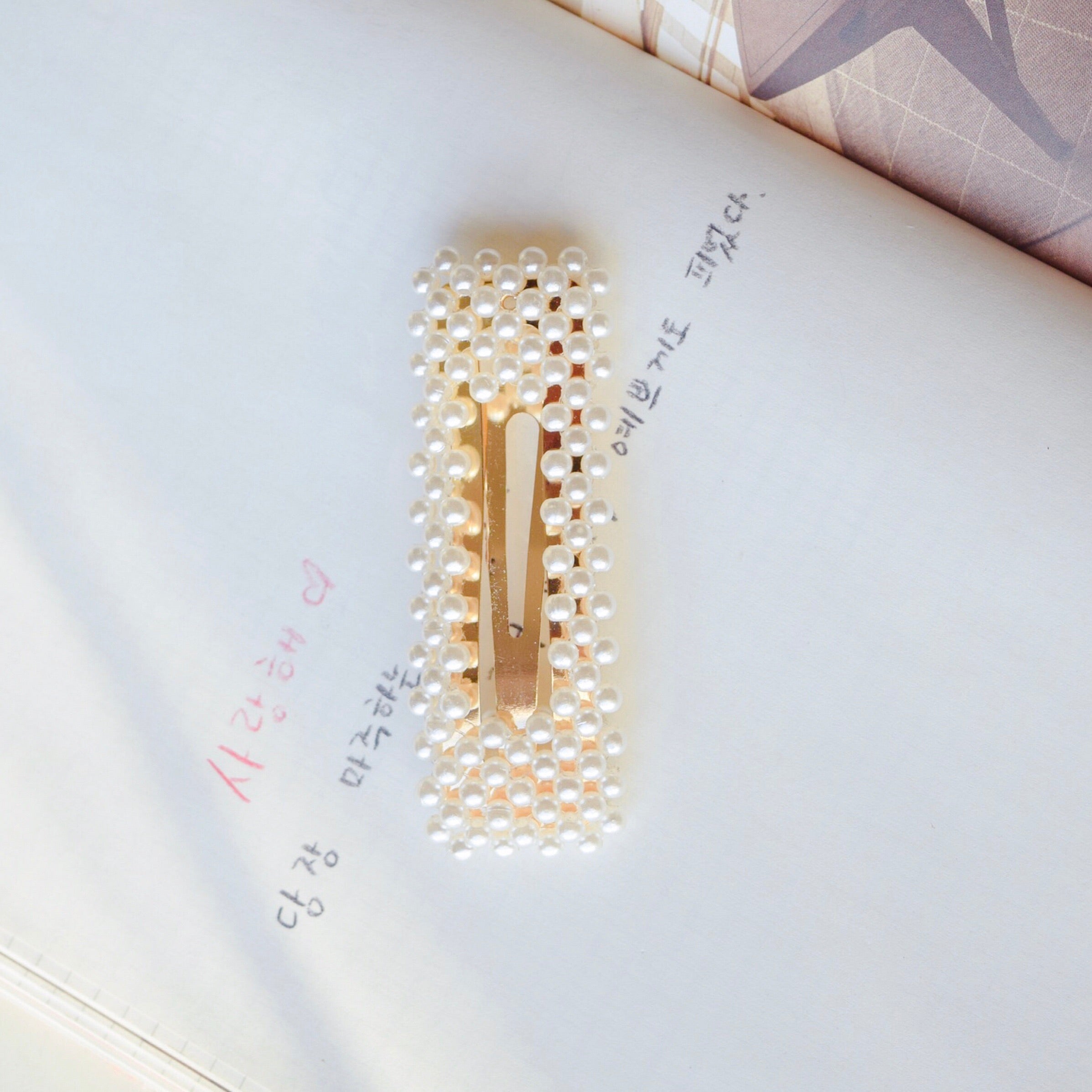 Hair Pin Hairclip Hair Clip Hair Barrette Local Brand in Malaysia Pearl Hair Clip