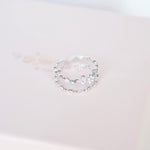 Silver Ring Korea Made Earrings Cubic Zirconia Stone 925 Silver Daily Wear Fashion Cincin Jewellery Stylish Adjustable Unique Gift