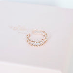 Rose Gold Ring Korea Made Rings Cubic Zirconia Stone 925 Silver Daily Wear Cincin Adjustable Gift For Her Surprise Jewellery Jewelry Malaysia Accessory