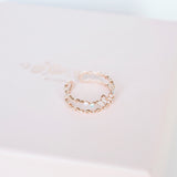 Rose Gold Ring Korea Made Rings Cubic Zirconia Stone 925 Silver Daily Wear Cincin Adjustable Gift For Her Surprise Jewellery Jewelry Malaysia Accessory