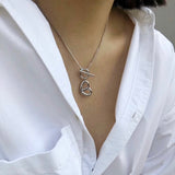 Silver Afterglow Necklace
