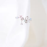 Rose Gold Ring Korea Made Earrings Cubic Zirconia Stone 925 Silver Daily Wear Stylish Cincin Adjustable Jewellery Perfect Surprise Gift For Your Loved One