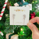 Christmas Gift Set Xmas Silver snowman wreath candy cane present snowflake frost frozen necklace Silver Korea Made Earrings Cubic Zirconia 925 Silver Korean Fashion Stylish Resin Clip On Earrings Gift For Bridesmaid Made in Korea Earrings Korean Cubic Zirconia Bride Bridal 925 Sterling Silver Accessory Jewellery Online Malaysia Daily Wear Jewelry Dainty Minimalist Clip On Earrings No Piercing Special Perfect Gift From Heart For Your Loved One Christmas Snowflake present gift for her gift ideas surprise gift