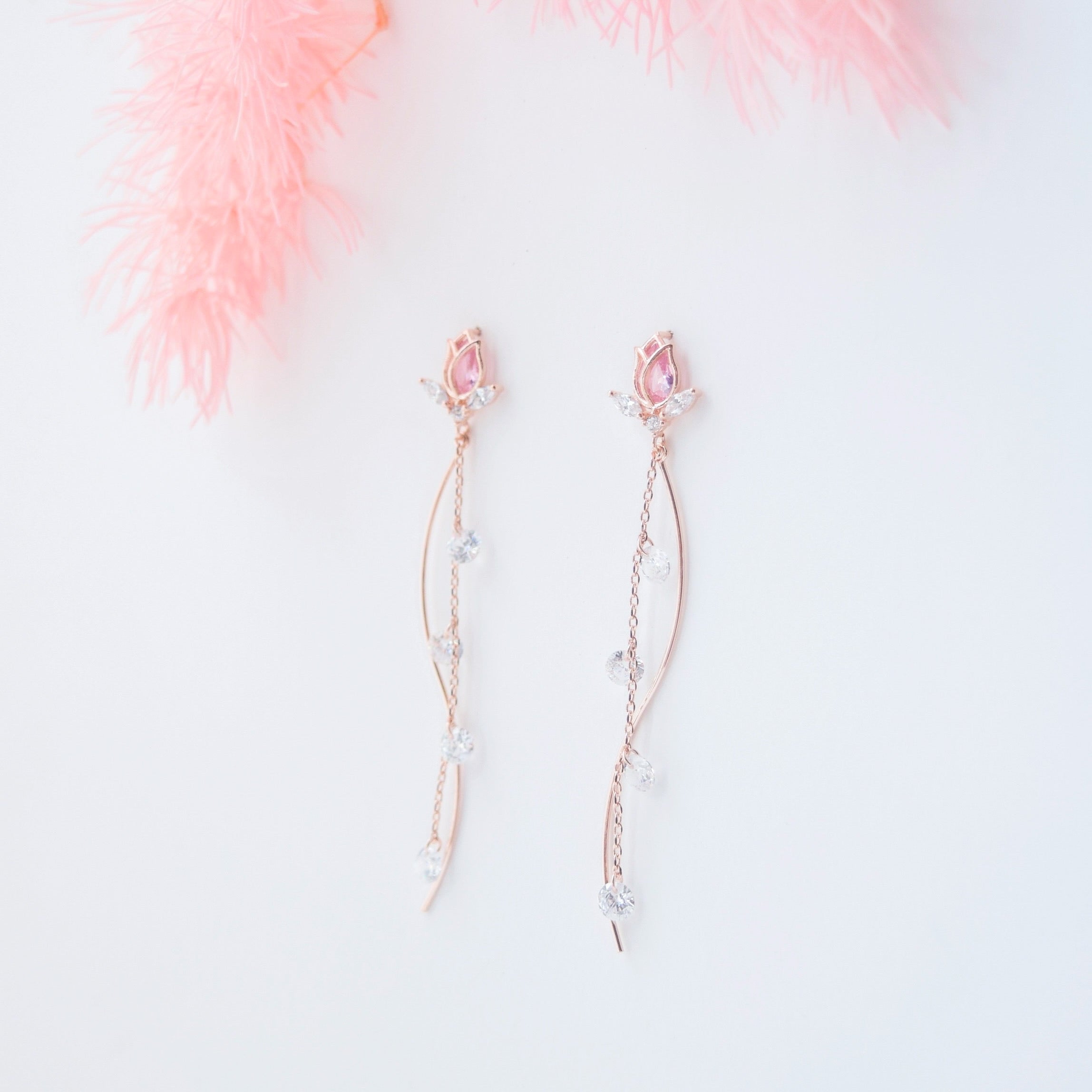 Rose Gold Made in Korea Earrings Korean Anting Cubic Zirconia Jewellery Malaysia Instagram 925 Sterling Silver hypoallergenic Instagram gift shops Jewellery Online Malaysia Shopping No Piercing Perfect Gift special gift Loved One Online jewellery Malaysia Gift for her Rose Gold Korea Made Earrings Korean Jewellery Jewelry Cubic Zirconia Dainty Delicate Minimalist Jewellery Jewelry Bride Clip On Earrings Silver Gift Set present gift for her gift ideas daily wear earrings spring earrings birthday gift